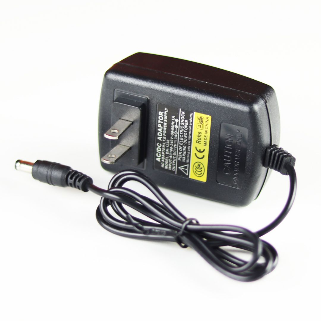 GearUP 12V/3A Power Adapter for WGP and Router (AC 100-240V To DC 12V, 3A)