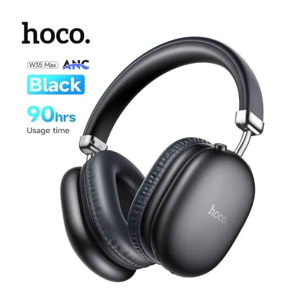 Hoco W35 Max ANC Wireless Headphone – Black