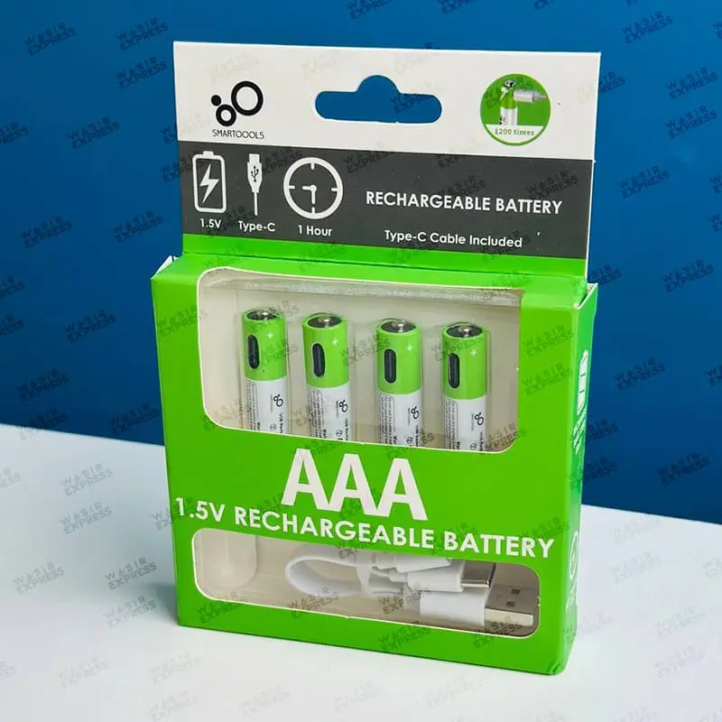 SmarToools RB40 AAA 1.5V 750 mWh Rechargeable Battery (4Pcs Set)