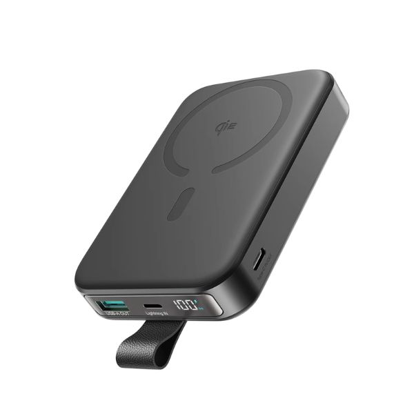 Joyroom JR-PBM11 10000mAh Qi2 Magnetic Wireless Power Bank with Kickstand