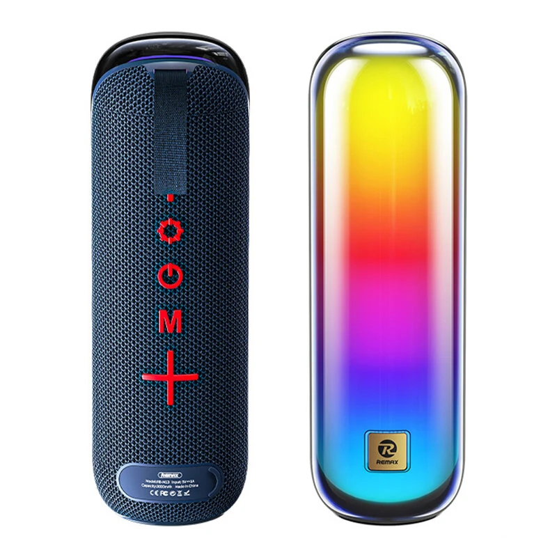 Remax RB-M13 Bluetooth Speaker – Portable RGB Speaker